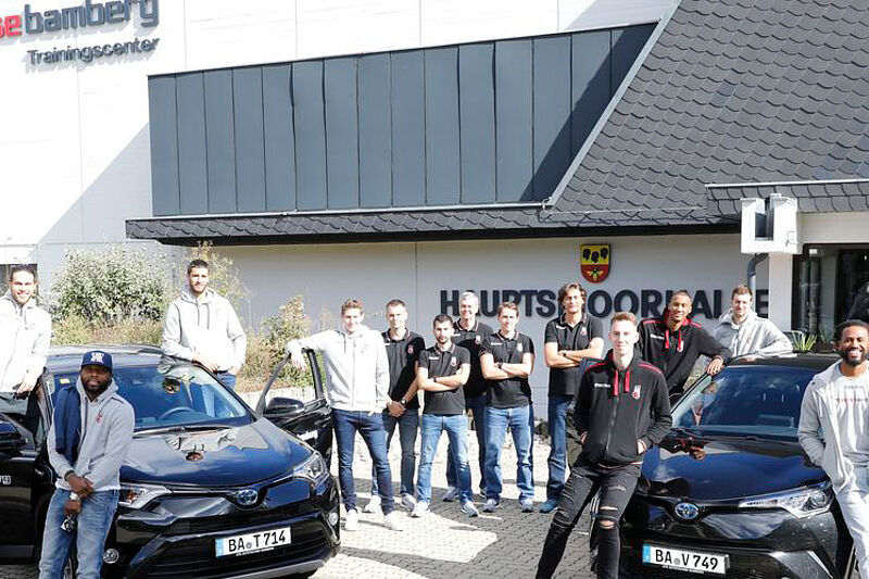 Toyota macht Deutschlands Top-Basketballer mobil.