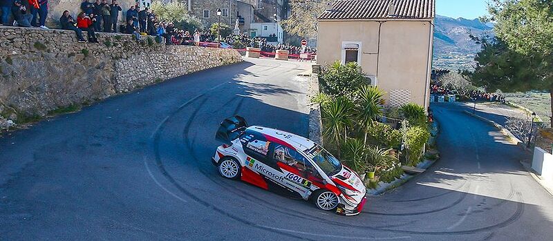 Toyota GAZOO Racing bei der Tour de Corse.