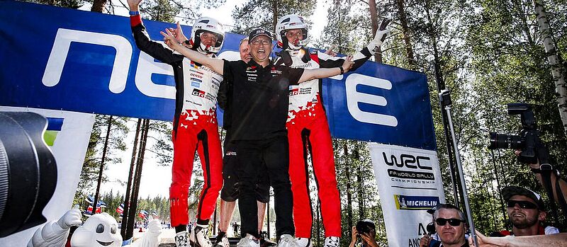 Ott Tänak wird im Toyota Yaris WRC vorzeitig Rallye-Weltmeister