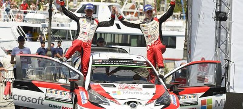 TOYOTA GAZOO Racing erfolgreich bei der Rallye Italien